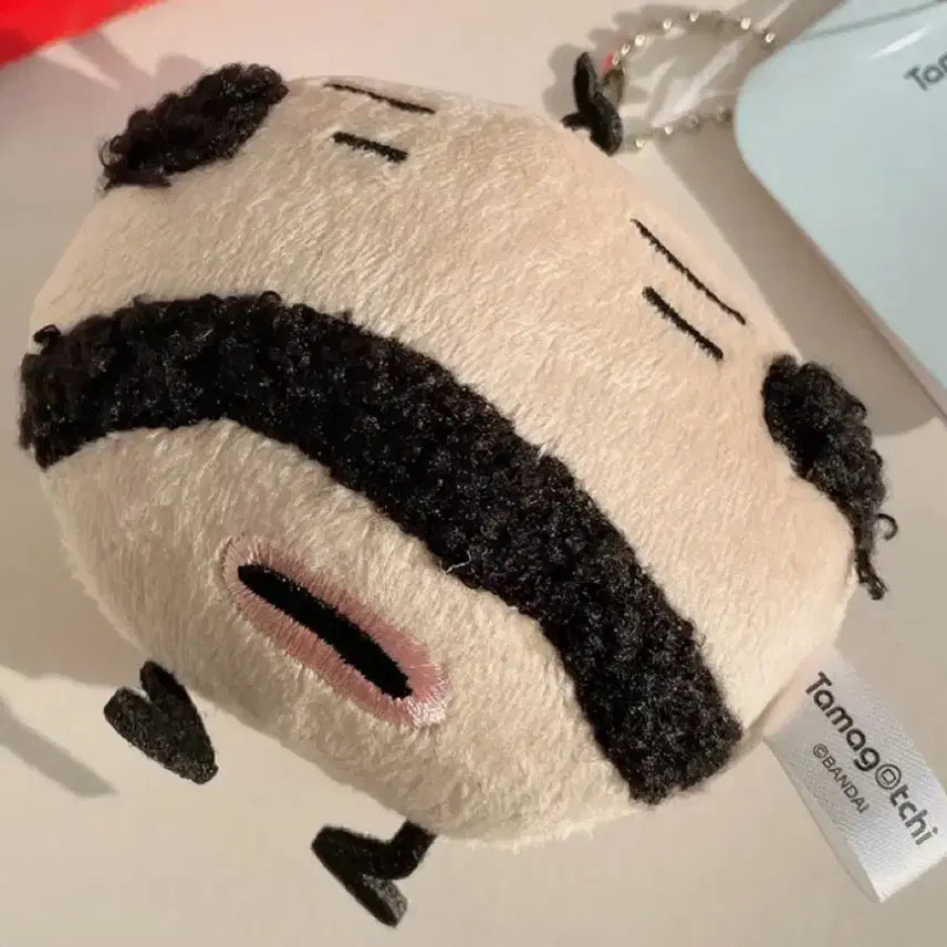 [BUNJANG] Tamagotchi Oyajitchi Plush Keychain / 타마고치 오야지치 인형키링