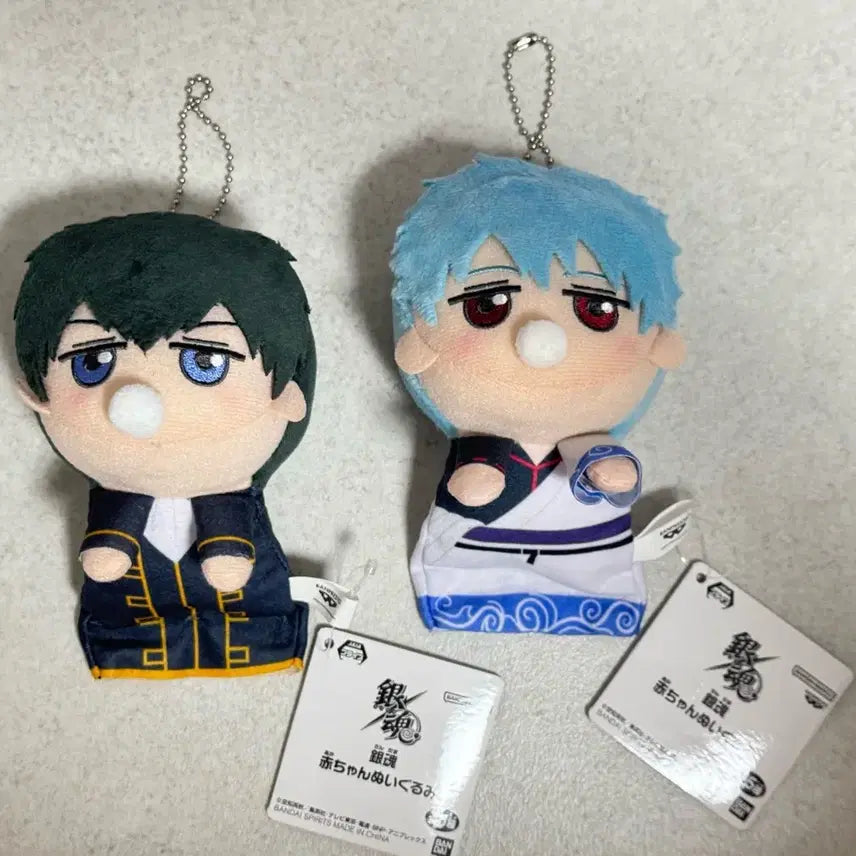 [BUNJANG] Gintama Gintoki Hijikata Plush Doll Bundle Set / 은혼 긴토키 히지카타 누이 일괄