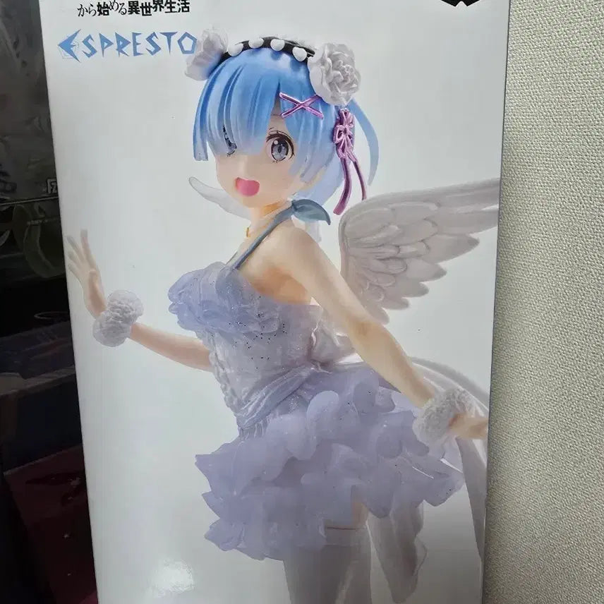 [BUNJANG] Re:Zero Rem Angel Special Figure (Sealed) / 미개봉 리제로 ESPRESTO 에스프레스토 렘 천사 스페셜 피규어