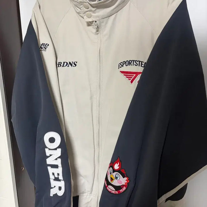 [BUNJANG] BDNS x T1 Beige Jacket XXL / BDNS x T1 베이지 자켓 ONER마킹 _2XL