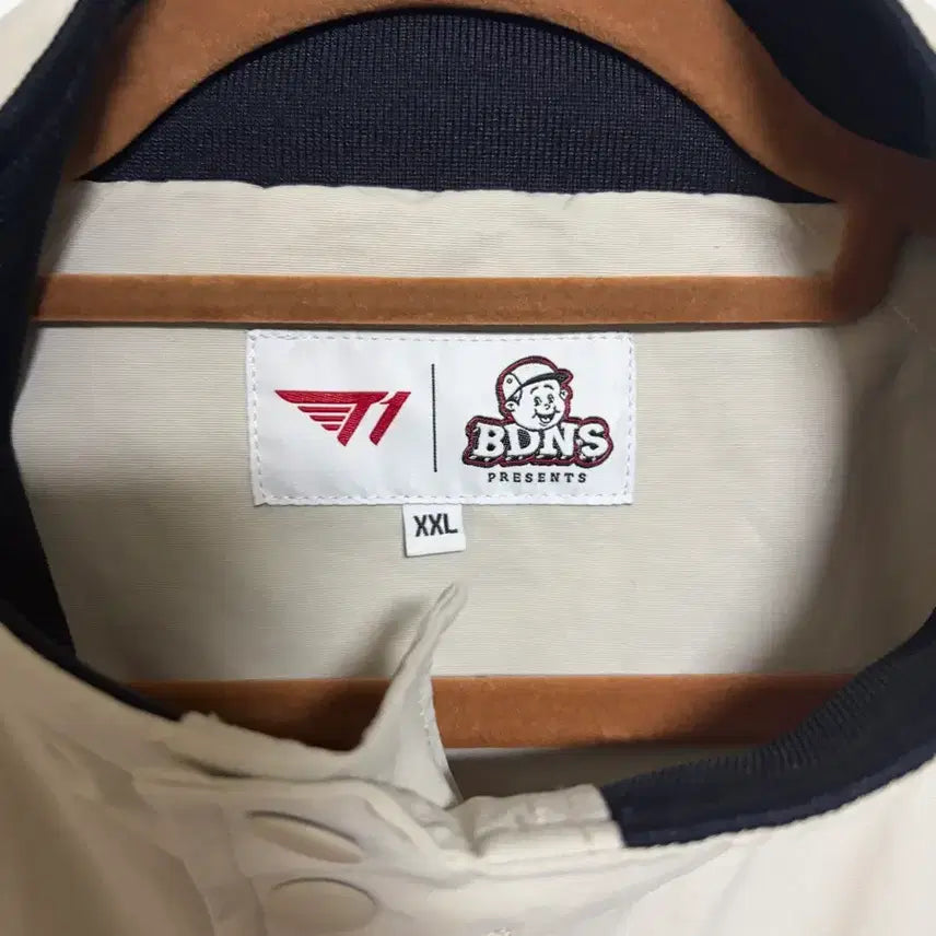 [BUNJANG] BDNS x T1 Beige Jacket XXL / BDNS x T1 베이지 자켓 ONER마킹 _2XL