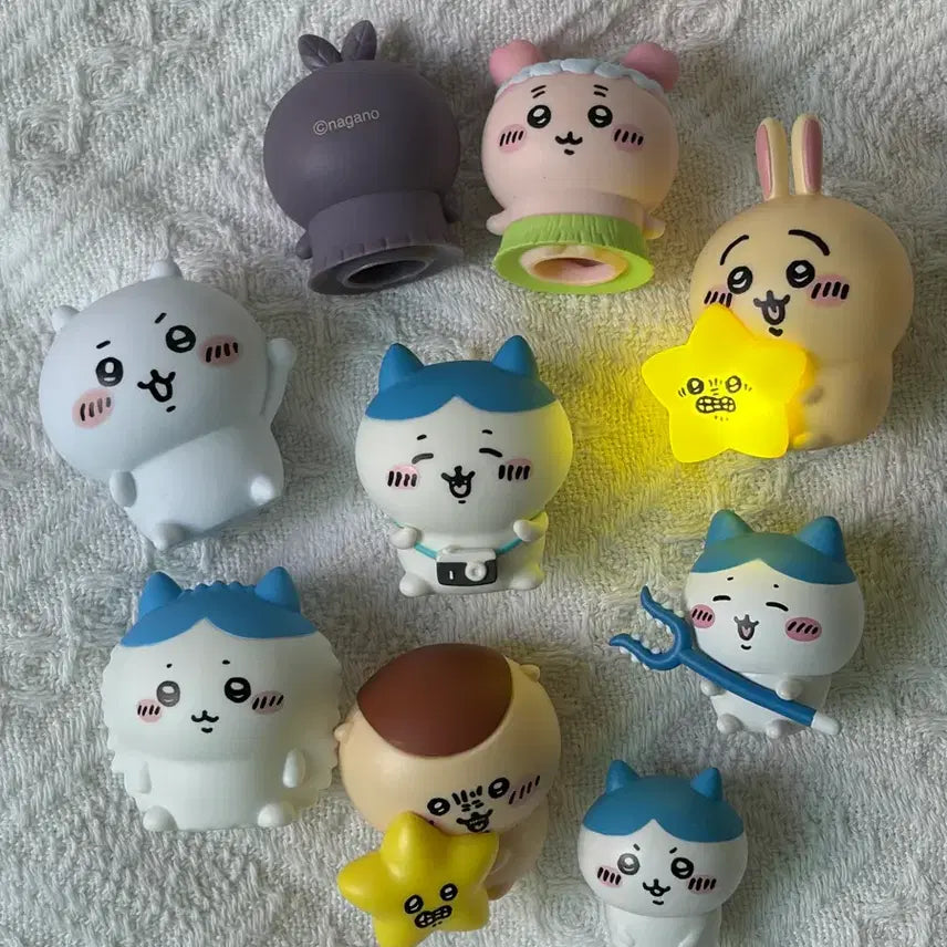 [BUNJANG] Chiikawa Gacha Figures &amp; Sofubi Bundle - Mermaid Island / 치이카와 각종 가챠 피규어 소프비 일괄 인어의섬