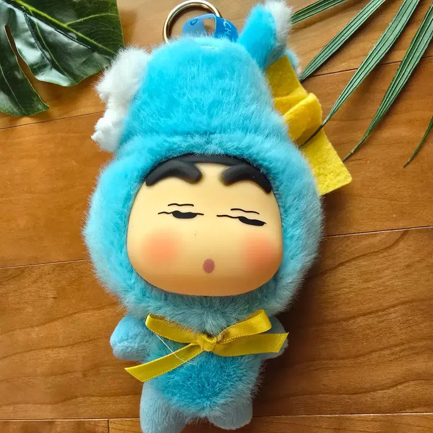 [BUNJANG] Crayon Shin-chan Donkey Costume Plush Keychain / (새상품) 당나귀 코스튬 짱구 인형 키링 키홀더