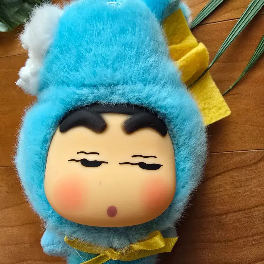 [BUNJANG] Crayon Shin-chan Donkey Costume Plush Keychain / (새상품) 당나귀 코스튬 짱구 인형 키링 키홀더