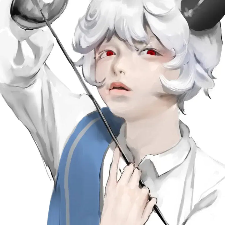 [BUNJANG] Custom Half-Body/Half-Realistic Art Commission / 반무테,반실사 커미션
