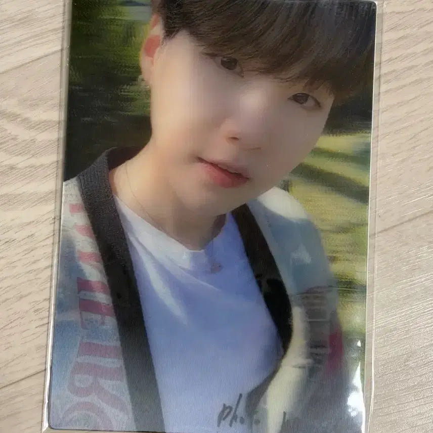 [BUNJANG] BTS SUGA BE 3D Lenticular Postcard / 방탄소년단 BTS BE 3D 렌티큘러 엽서 슈가