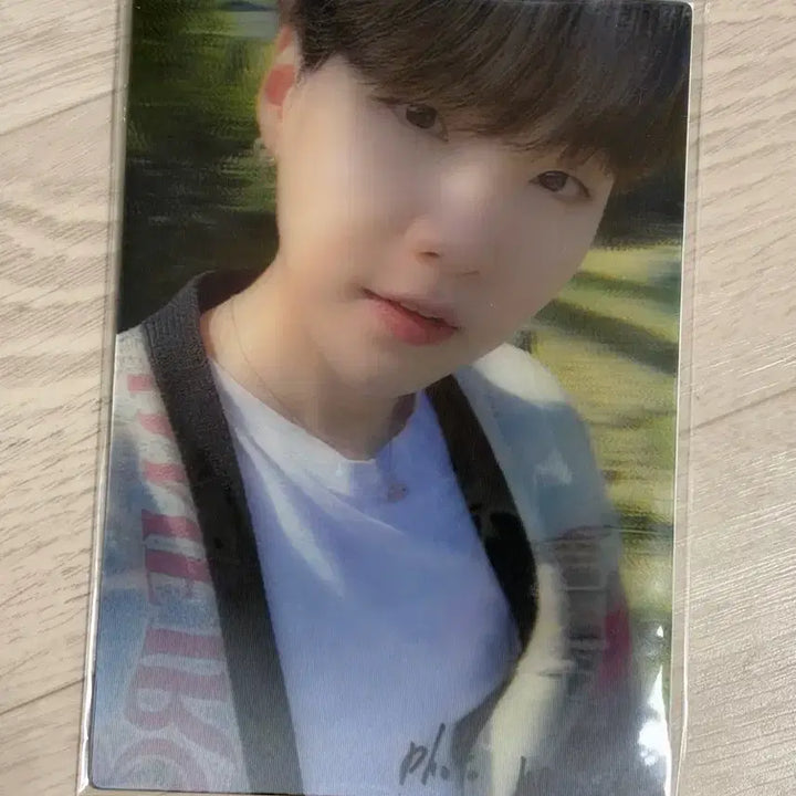 [BUNJANG] BTS SUGA BE 3D Lenticular Postcard / 방탄소년단 BTS BE 3D 렌티큘러 엽서 슈가