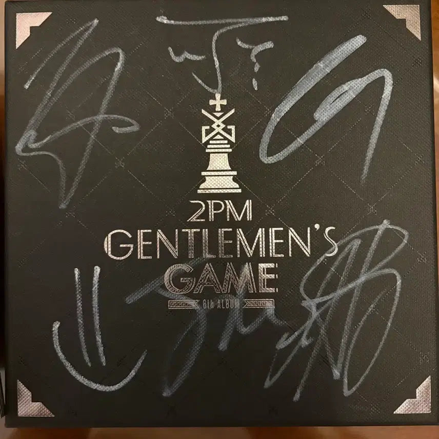 [BUNJANG] 2PM Autographed Gentleman&