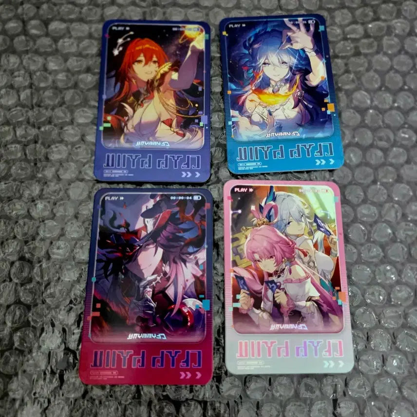 [BUNJANG] Cosmic Force Photocard Set 4 Types Hoyolab 2026 Honkai Star Rail / 코스믹 포스 포토카드 4종 호요랜드 2026 붕괴 스타레일 붕스