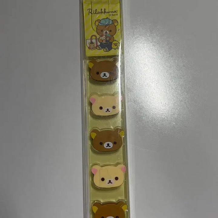 [BUNJANG] Rilakkuma &amp; Korilakkuma Eraser Set (5 pcs) / 리락쿠마 코리락쿠마 지우개 5개세트