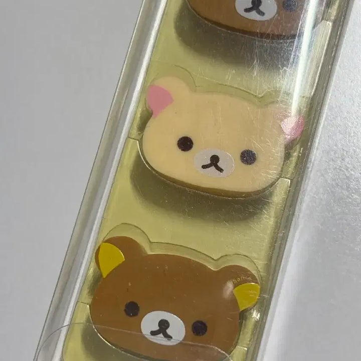 [BUNJANG] Rilakkuma &amp; Korilakkuma Eraser Set (5 pcs) / 리락쿠마 코리락쿠마 지우개 5개세트