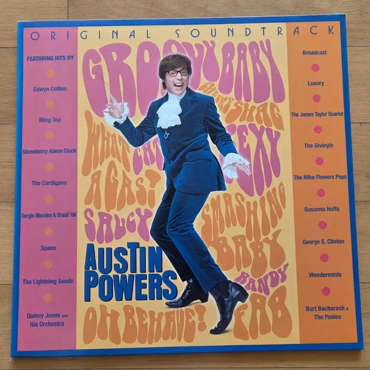 [BUNJANG] Austin Powers Original Soundtrack LP / 오스틴 파워 Austin powers 오리지널 사운드트랙 LP, 새상품급