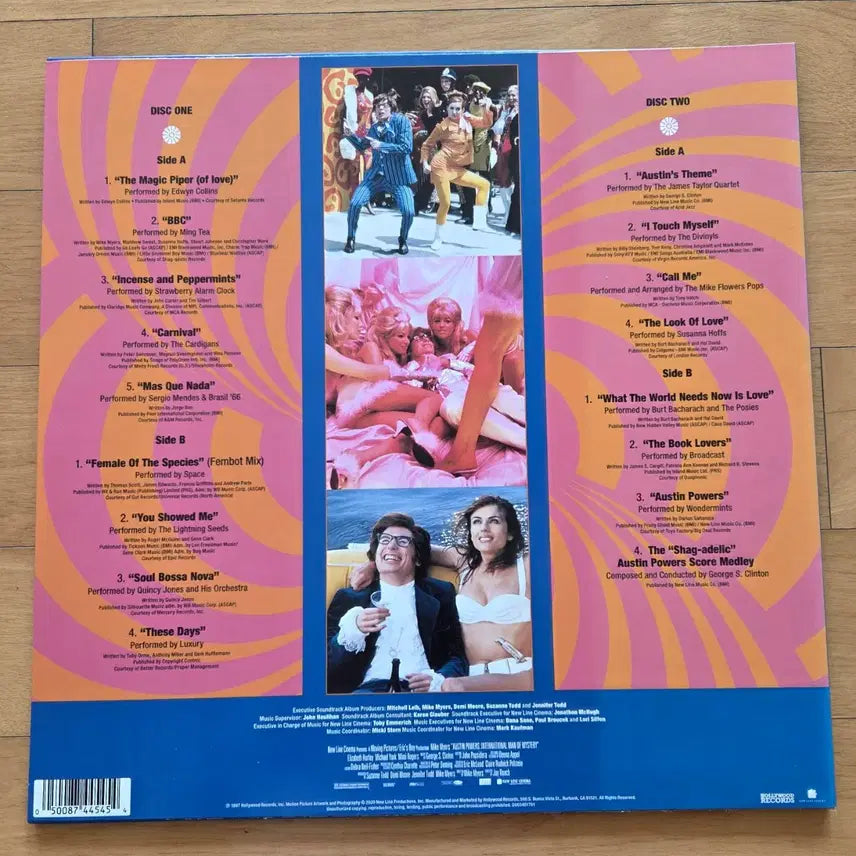 [BUNJANG] Austin Powers Original Soundtrack LP / 오스틴 파워 Austin powers 오리지널 사운드트랙 LP, 새상품급