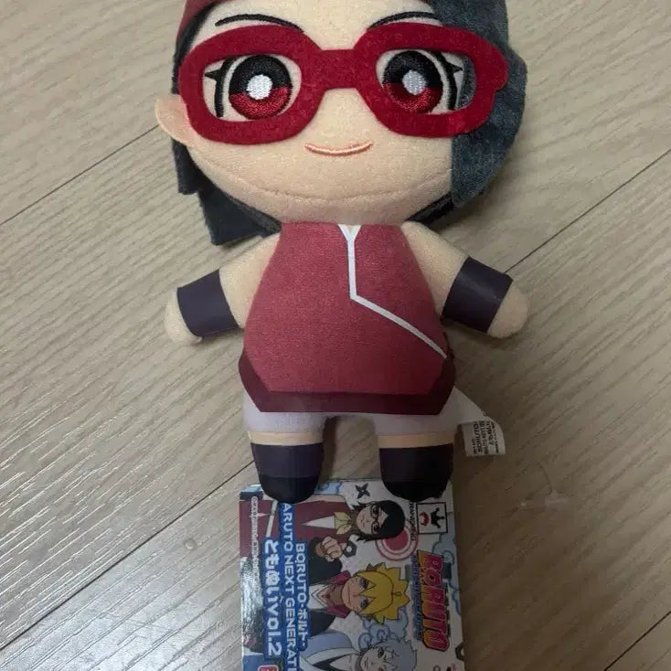 [BUNJANG] Boruto Sarada Plush Doll / 보루토 사라다 누이 인형