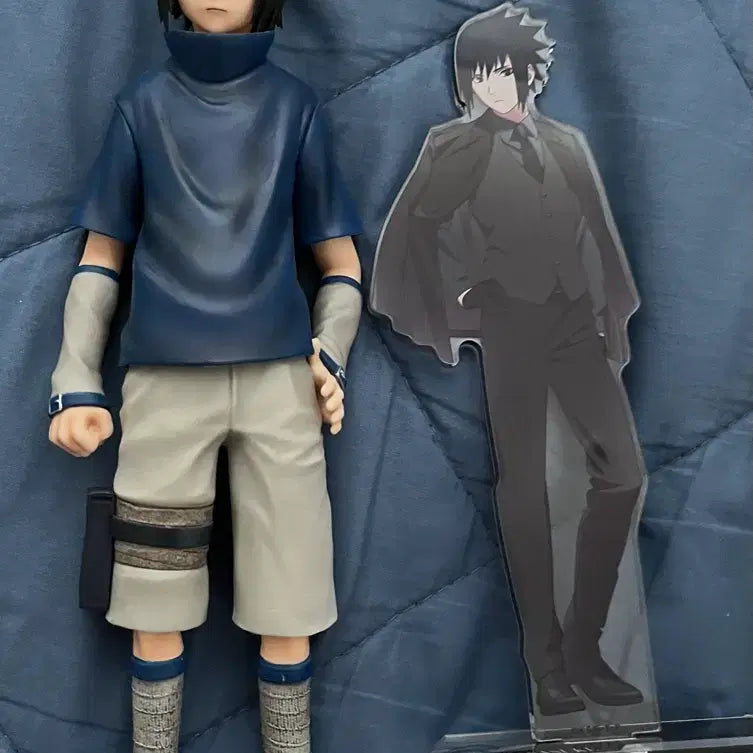 [BUNJANG] Naruto Shippuden Sasuke Uchiha Intermediate Ninja Rank Acrylic Stand / 나루토 중급닌자 사스케,아크릴 스탠드 일괄