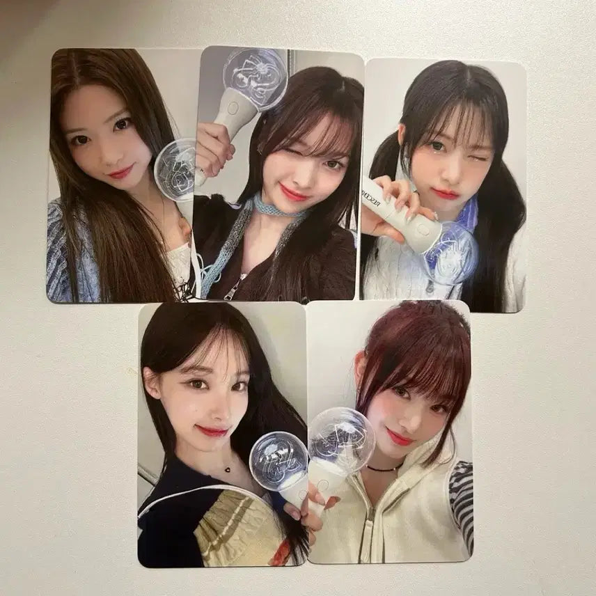 [BUNJANG] RESCENE Lightstick Photocard Set / 리센느 응원봉 포카 펜라이트 포토카드