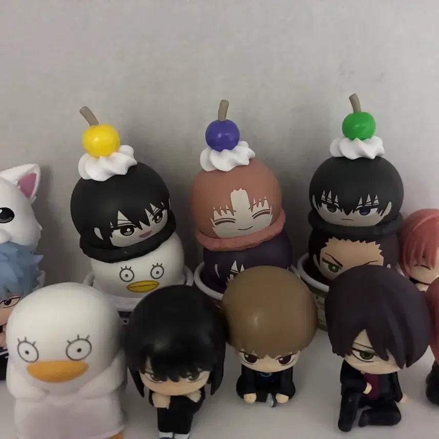 [BUNJANG] Gintama Machiboke Ice Cream Figure Bundle Set / 급처)사진에 나온것들 모두 일괄 은혼 마치보케 아이스크림 피규어