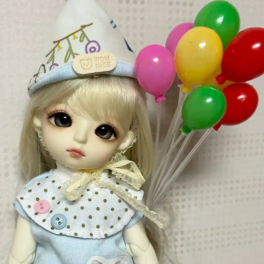 [BUNJANG] BJD Balloon Prop / 구체관절인형 풍선 소품