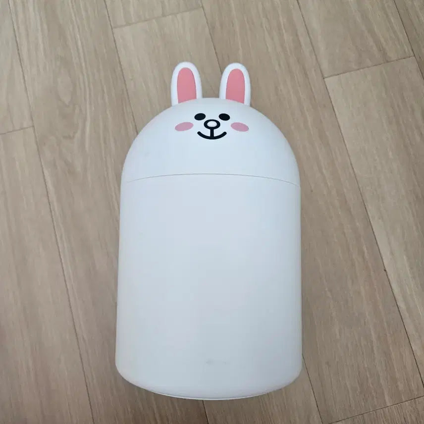 [BUNJANG] Line Friends Cony Rabbit Mini Trash Can / 라인프렌즈 코니 토끼 휴지통 미니