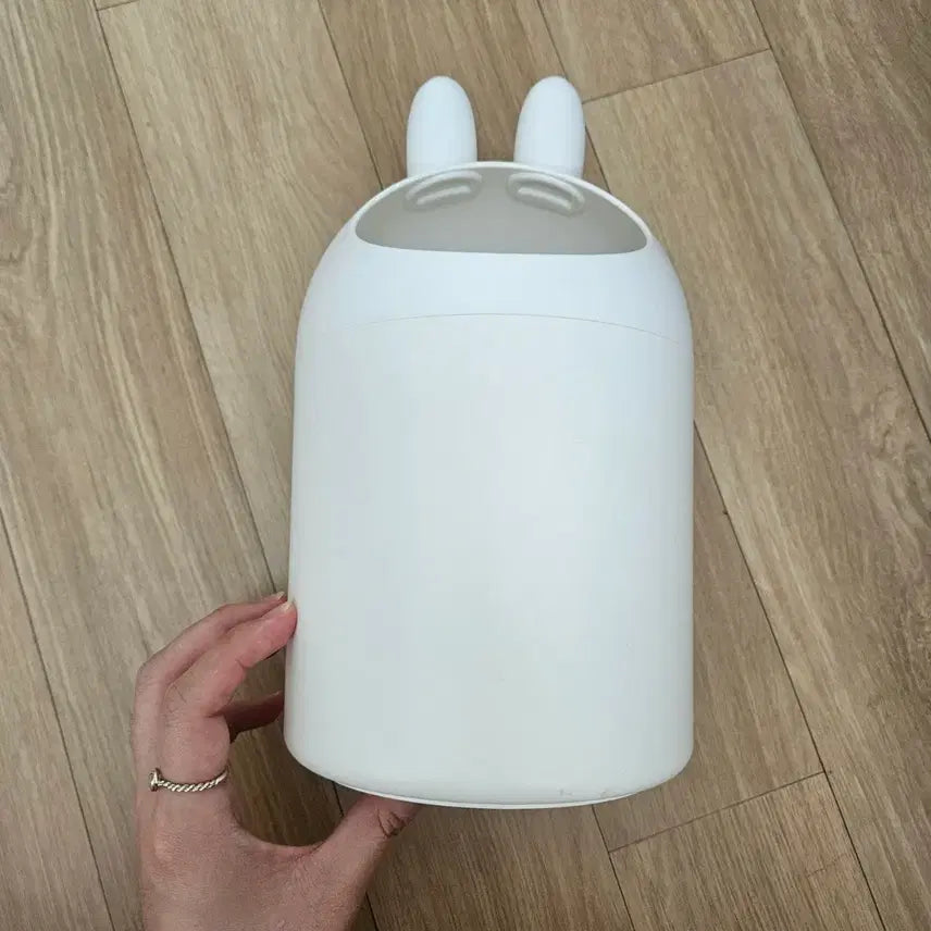 [BUNJANG] Line Friends Cony Rabbit Mini Trash Can / 라인프렌즈 코니 토끼 휴지통 미니