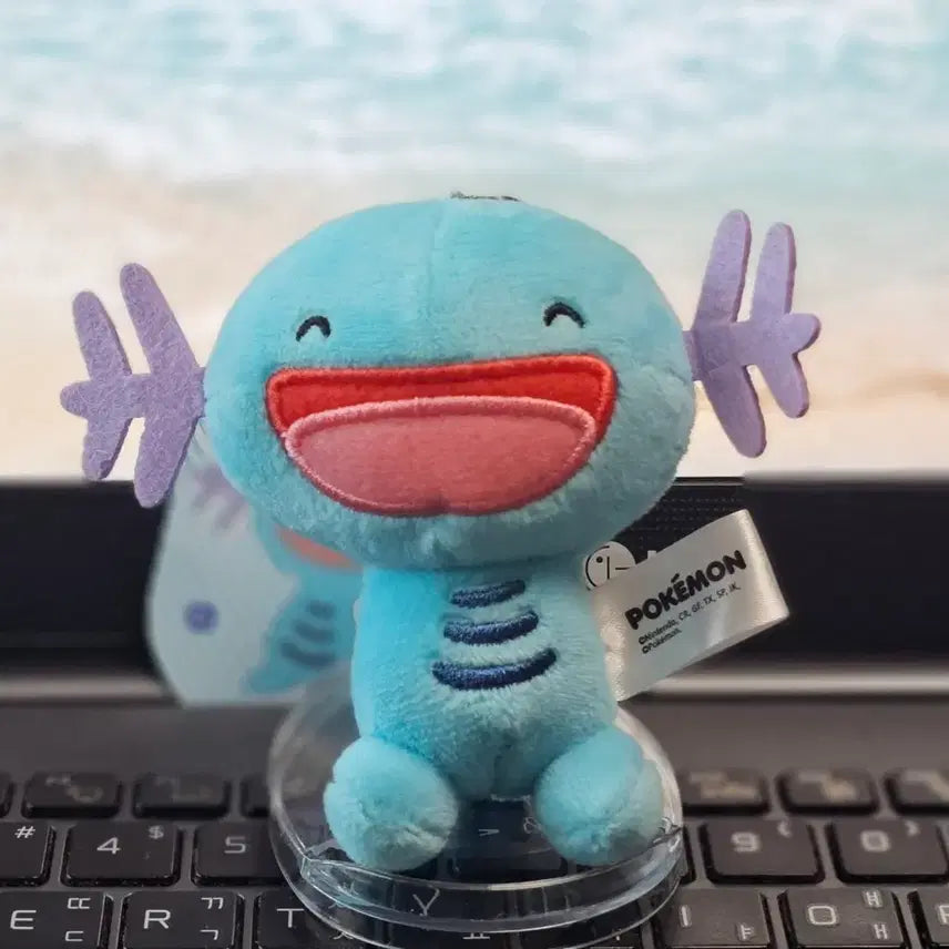 [BUNJANG] Wooper Plush Keychain / 포켓몬스터 우파 인형 키링