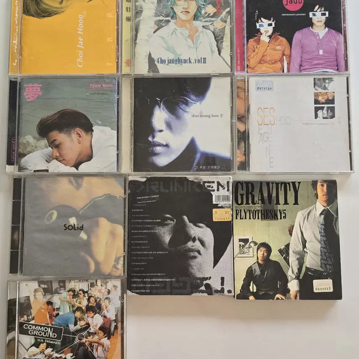 [BUNJANG] Used K-Pop CD Bundle Set (10 CDs) / 중고 개봉 CD 일괄판매 총 10개. 상세 상태는 사진으로 상태확인필요함.