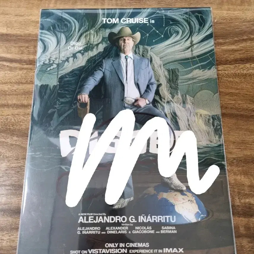 [BUNJANG] Tom Cruise Autographed Postcard / 톰크루즈 친필싸인 엽서 판매합니다.