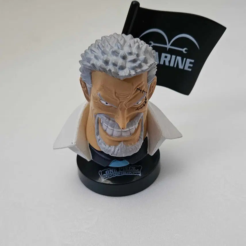 [BUNJANG] Bandai One Piece Great Deep Collection Monkey D. Garp Bust Figure / 반다이 원피스 Great Deep Collection 몽키 D. 가프 흉상 피규어