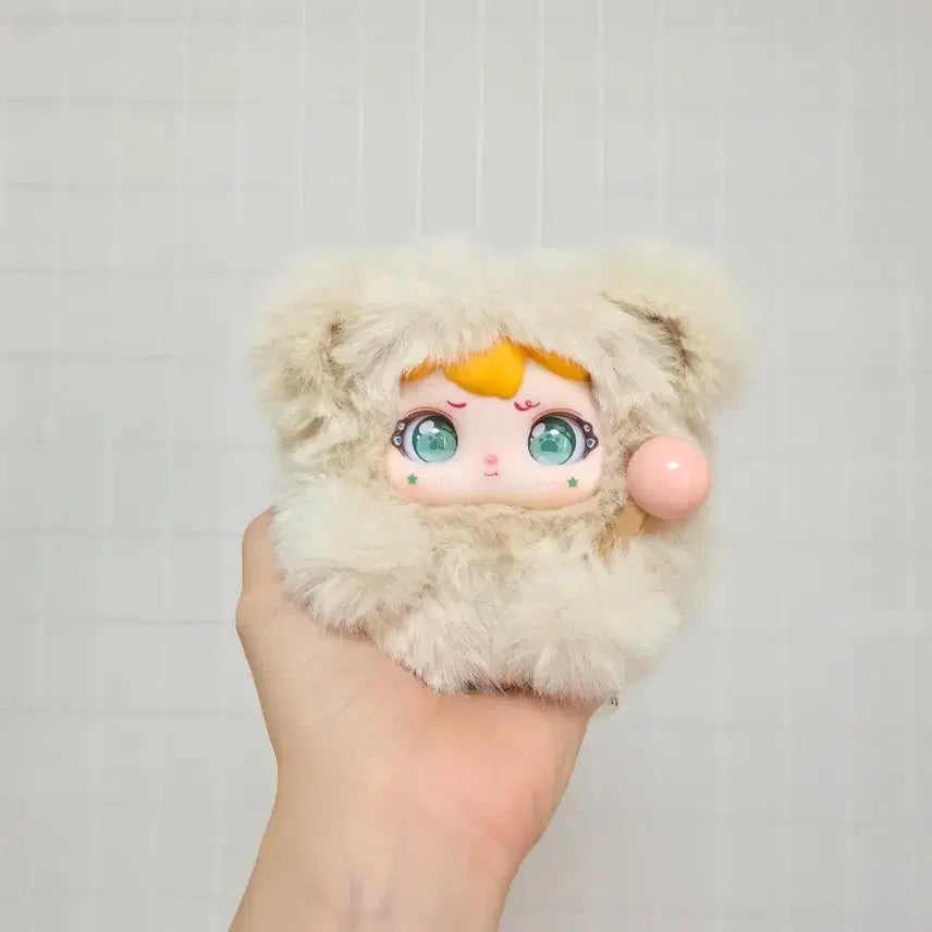 [BUNJANG] Moktak Beige Plush Doll / 목탁이 베이지 인형