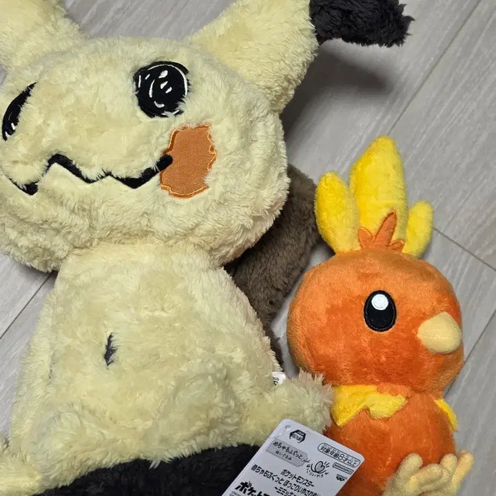 [BUNJANG] Pokemon Torchic Fluffy Plush (Gentle Touch Nuigurumi) / 포켓몬스터 아차모 복실복실 인형 (야사시이키모치 누이구루미)
