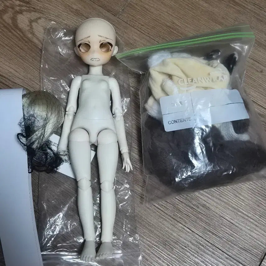 [BUNJANG] Tinyfox USD Doll Set (Wig and Outfit Included) / 타이니폭스 usd