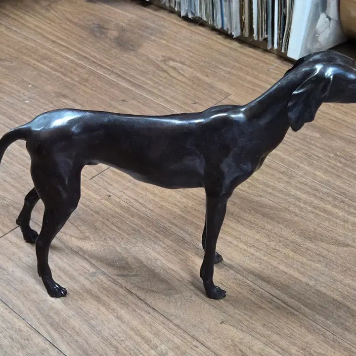 [BUNJANG] Greyhound Bronze Sculpture / 그레이하운드 동조각상