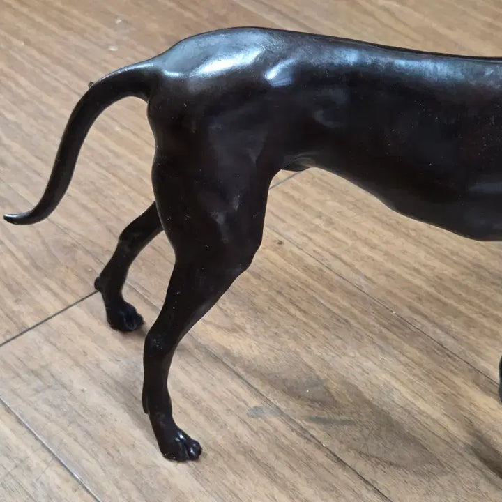 [BUNJANG] Greyhound Bronze Sculpture / 그레이하운드 동조각상
