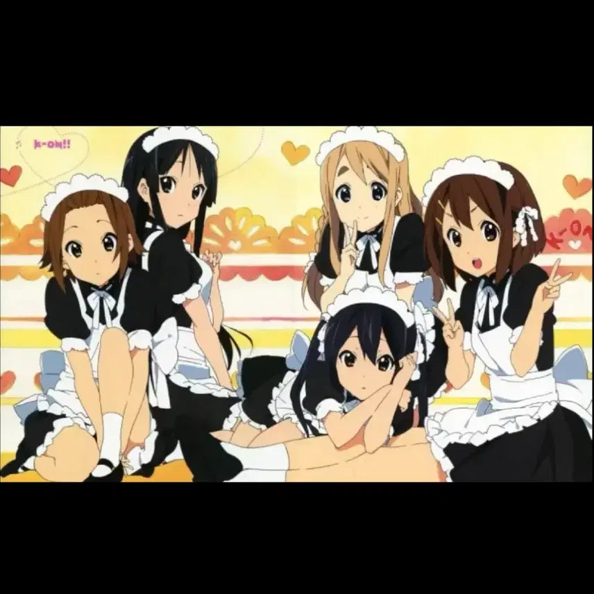[BUNJANG] K-ON! Maid Tapestry Poster (Sealed) / 미개봉 케이온 메이드 테피스트리 포스터 판매합니다