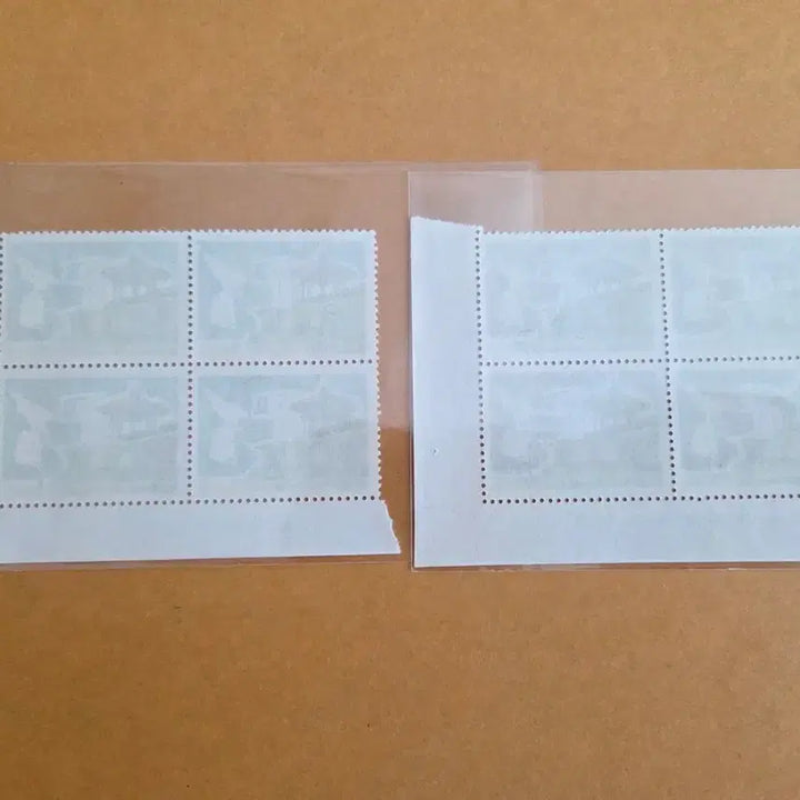 [BUNJANG] 1966 Liberty House Stamp Plate Blocks / 1966년 자유의집 우표 명판