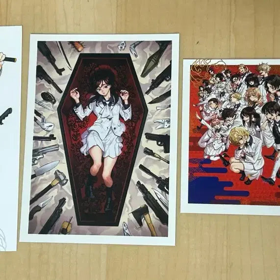 [BUNJANG] Akabane Honako Bodyguard Illustration Card Postcard / 아카바네 호네코의 보디가드 일러스트 카드 엽서