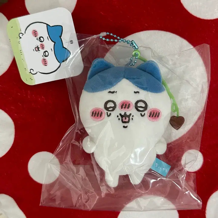 [BUNJANG] Chiikawa "Slightly Drunk" Hachiware Mascot (Sealed, Authentic) / 치이카와 먼작귀 살짝 취했어 하치와레 마스코트 미개봉 정품