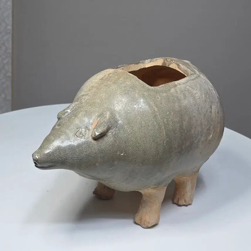 [BUNJANG] Celadon Pig-Shaped Vessel / 청자돈형용기