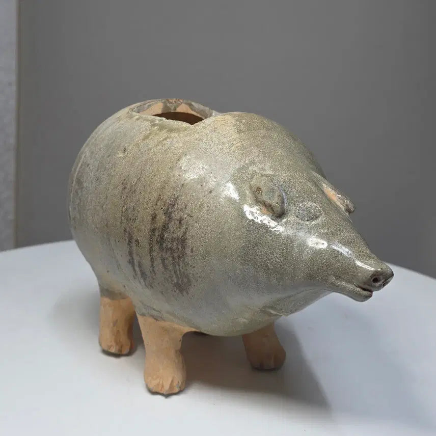 [BUNJANG] Celadon Pig-Shaped Vessel / 청자돈형용기