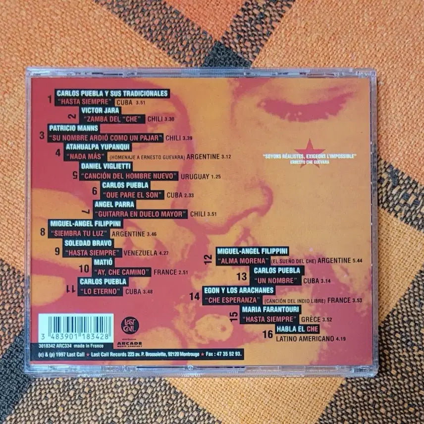 [BUNJANG] Che Guevara 30th Anniversary Commemorative CD (French Press) / 체 게바라의 서거 30주년 추모 시디 (프랑스 반)