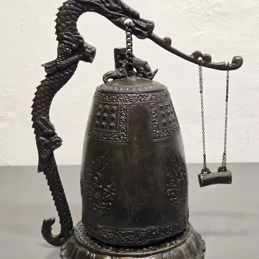 [BUNJANG] Medium Bronze "Emille" Bell / 중형 무쇠 에밀레종