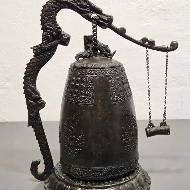 [BUNJANG] Medium Bronze "Emille" Bell / 중형 무쇠 에밀레종