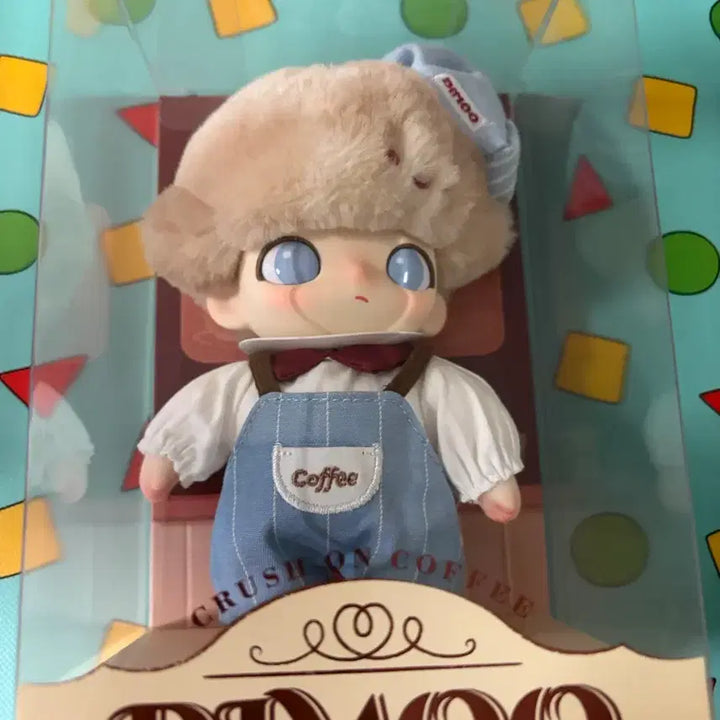 [BUNJANG] Pop Mart Dimoo Double Heartbeat Coffee Series Keychain Doll / 팝마트 디무 두근두근 커피시리즈 키링 인형