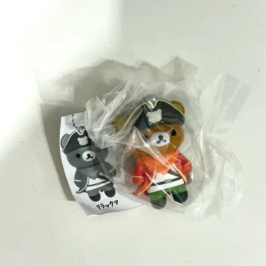 [BUNJANG] Rilakkuma Pirate Gacha Figure Keychain / 리락쿠마 해적 가챠 피규어 키링 메지루시 산리오 산엑스 코리락쿠마