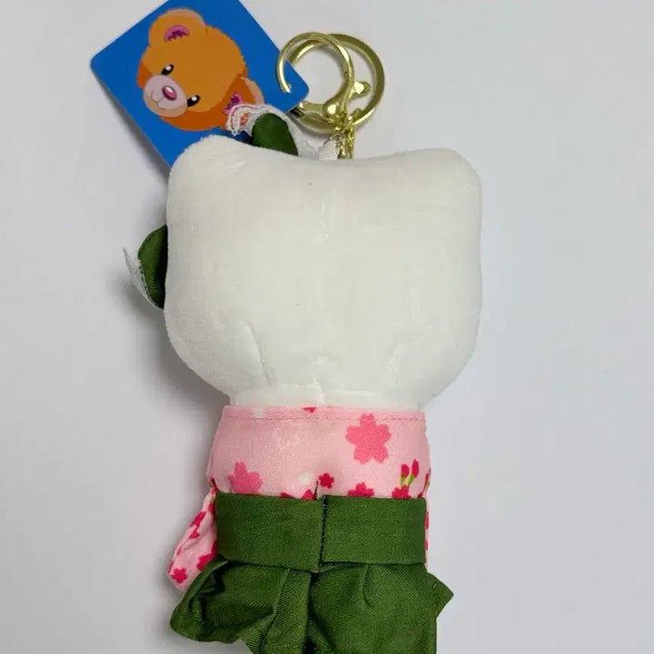 [BUNJANG] Hello Kitty Matcha Kimono Costume Keychain Doll / 말차 기모노 코스튬 헬로키티 키링