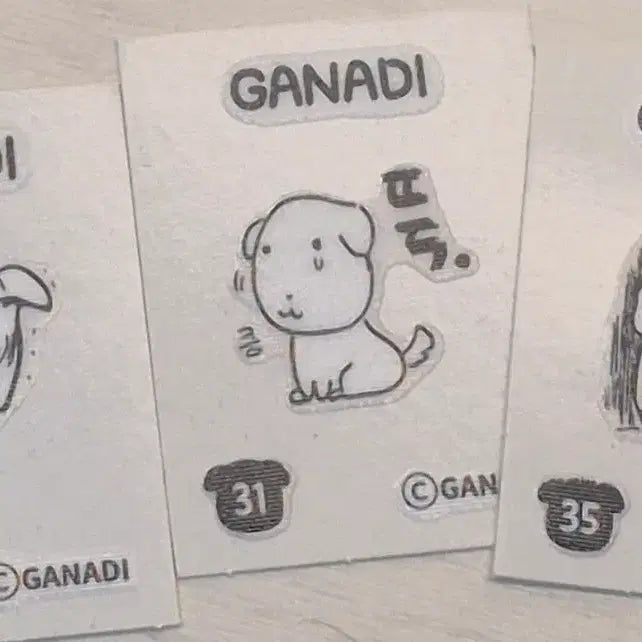 [BUNJANG] Ganadi Ttibushil Bundle Set / 일괄 가나디 띠부실 판매