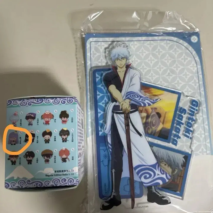 [BUNJANG] Gintama Gintoki Flashback Acrylic Stand &amp; Ayame Sarutobi "Kong-noon" Bundle Set / (반택포 2.7)은혼 긴토키 플래시백 아크릴 스탠드 콩눈 사루토비 아야메 일괄