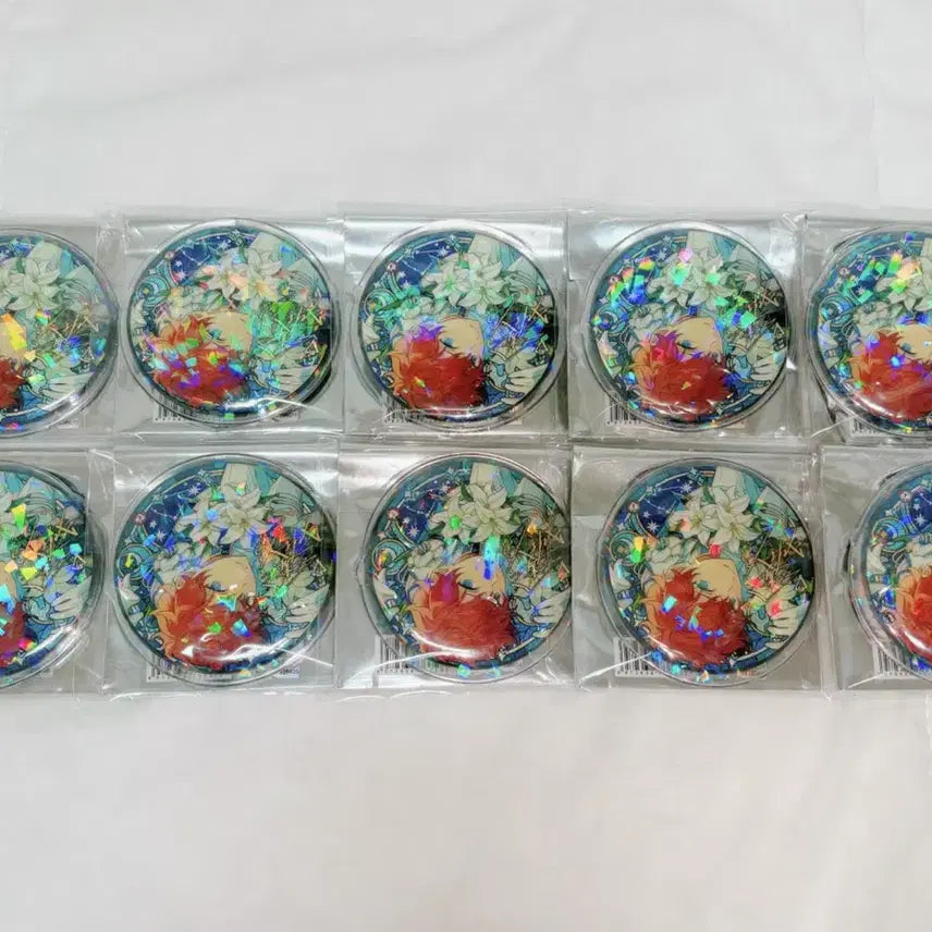[BUNJANG] Amagi Hiiro White Lily Badge Bundle Set / 아마기 히이로 화이트릴리 캔뱃지 일괄
