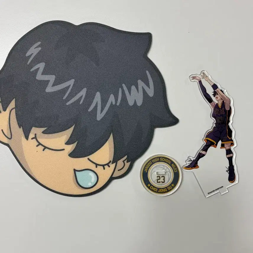 [BUNJANG] Garbage Time Choi Jongsu Acrylic Stand + Mousepad / 가비지타임 최종수 아크릴 + 마우스패드