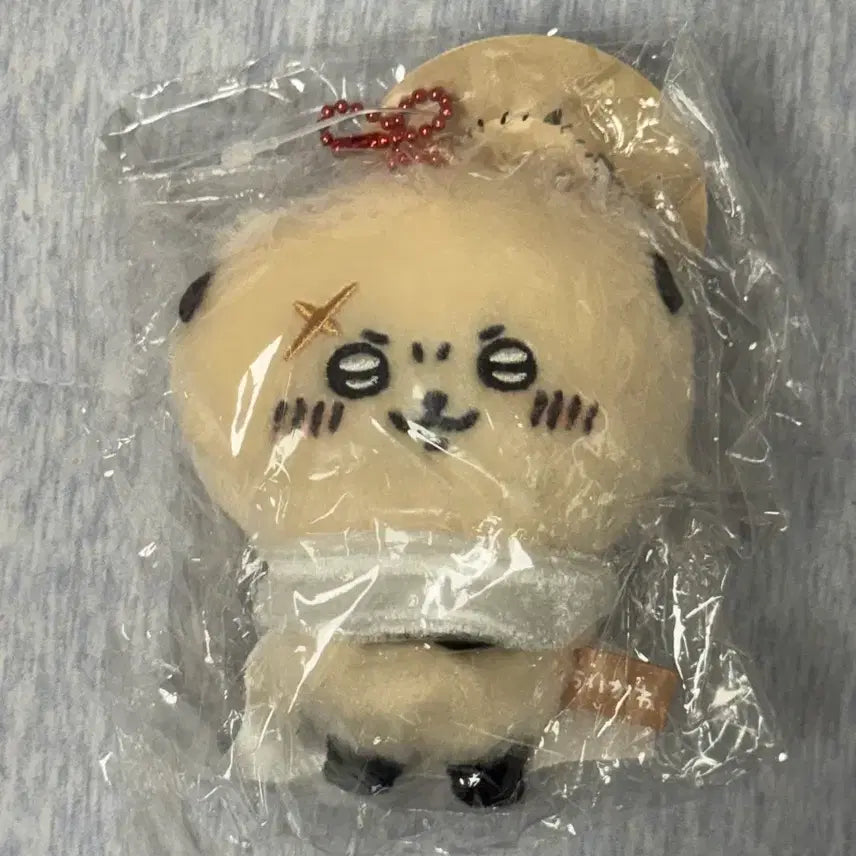 [BUNJANG] Chiikawa Rakko Basic Mascot Plush Doll Keychain / 미개봉) 치이카와 먼작귀 랏코 기본 마스코트 인형 누이 키링